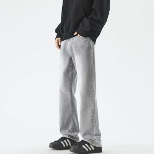 American Street Style Loose Fit Jeans For Men