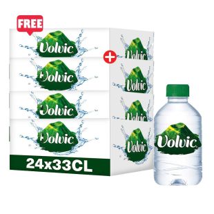 Volvic Mineral Water 24 x 330 ml (3 + 1 Free)