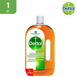 سائل منظف ومطهر للبكتريا 1 لتر من Dettol