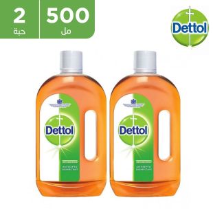 Dettol Antiseptic Antibacterial Disinfectant Liquid 2 x 500 ml