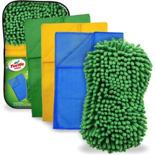 قماش تنظيف السيارات 3 قطع من Turtle Wax