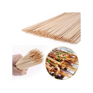 Bamboo Skewers Wooden Barbecue 50Pcs