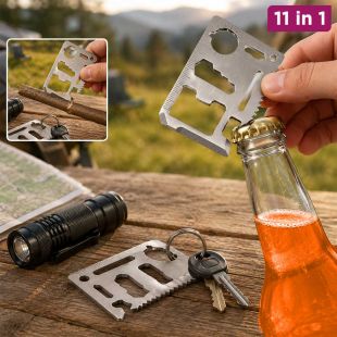 11-in-1 Pocket Multi-Tool Card
