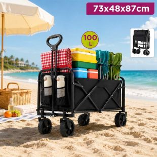 100L Multifunction Foldable Wagon - Sheeel Kuwait