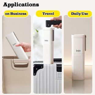 Travel Toothbrush Storage Case with Secure Lid