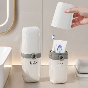 3-in-1 Travel Toothbrush Organizer by BDO
