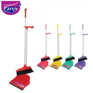 Parex Broom With Dustpan (Assorted Color)