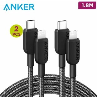 Anker USB-C to Ligtning 1.8m Cable - 2Pcs