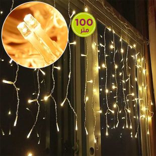حبل اضاءة LED خارجي مرن طول 100 متر