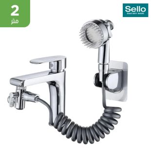 صنبور للماء مع رأس دش من Sello