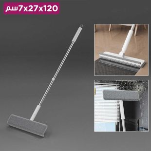 منظف وممسحة زجاج 2 في 1