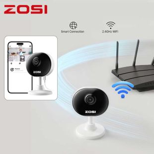 كاميرا مراقبة WIFI ذكية 2 ميجابكسل مع كشف الحركة من Zosi
