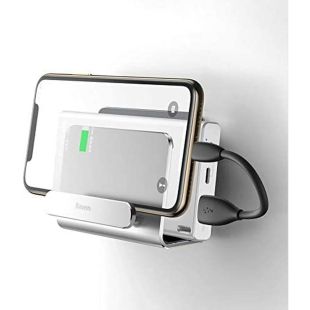 قاعدة معدنية تثبت على الحائط من Baseus