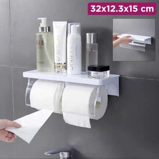 Double Paper Stand With Suction Base
