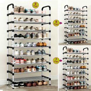 Steel Shoe Rack with Handle