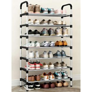 رف أحذية فولاذي مع مقبض