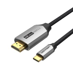 كيبل USB-C إلى HDMI دقة 4K بطول 2 متر من Vention