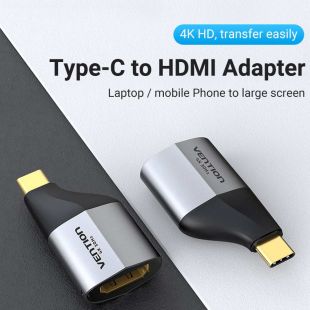 محول Type-C إلى HDMI دقة 4K من Vention