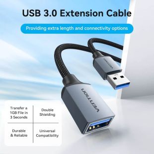 كابل تمديد USB 3.0 من Vention