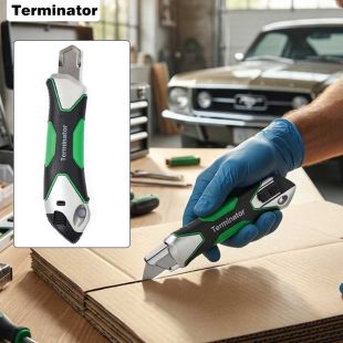 Terminator Retractable Alloy Utility Knife