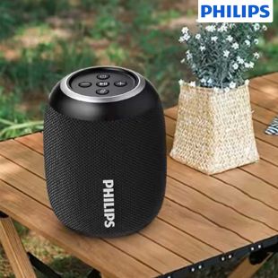مكبر صوت بلوتوث متنقل - أسود من Philips