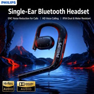 Philips Single Ear Bluetooth Headset - Black