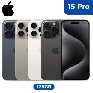 هاتف ايفون 15 برو سعة 128 جيجابايت 5G من Apple