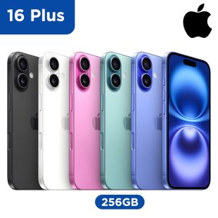 هاتف ايفون 16 بلس سعة 256 جيجابايت 5G من Apple