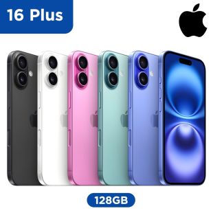 هاتف ايفون 16 بلس سعة 128 جيجابايت 5G من Apple