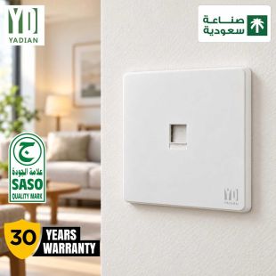  ياديان مفتاح كومبيوتر بيانو - أبيض