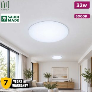 Ceiling Frameless Panel Smd Downlight 32W 6000K - Made in Saudi Arabia with 7 Years Warranty