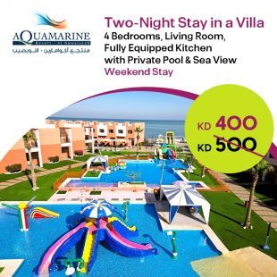 Weekend Two-Night Stay in a Private Pool Villa at Aquamarine Al Nuwaiseeb Resort