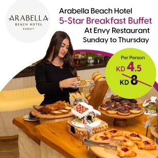 Luxury Breakfast Experience at Envy Restaurant – Arabella Beach Hotel