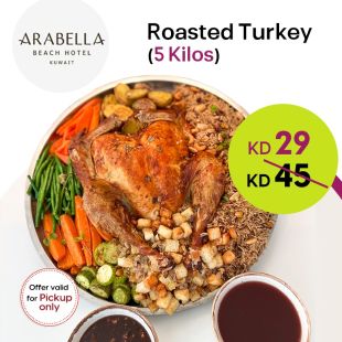 A Flavorful Experience with Roasted Turkey 5 KG from ARABELLA Beach Hotel