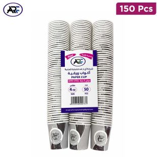 ARF Paper cup 4 oz (3 Pcs × 50)