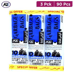 ARF White Trash bag 10 Gallon (3 Pcs offer x 30 Pcs)