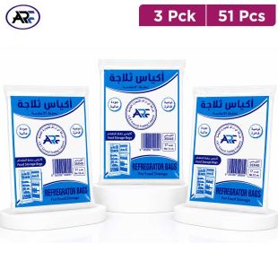 ARF Plastic Freezer Bag 35 × 45 NO 12 (17 x 3 Pcs)
