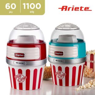 صانعة النفيش بالهواء الساخن XL سعة 60 جرام و قوة 1100 واط من Ariete