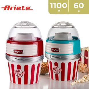Hot Air Popcorn Maker Xl 60g 1100W by Ariete