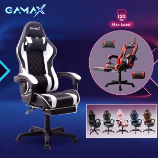 Armrest Gaming Chair with Retractable Footrest by Gamax