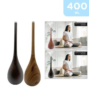 Air Humidifier and Aroma Diffuser 400ml with 7 LED Lights