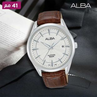 ساعة Prestige جلد للرجال 41مم من Alba