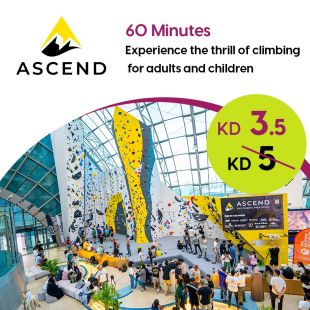 Enjoy Climbing Experience for 60 Minutes at ASCEND