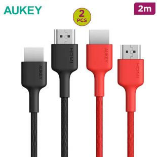 Aukey HDMI Cable 2 meter (2-Pack)