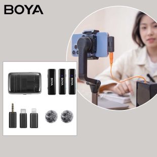 Boya All-in-One Design Wireless Microphone System
