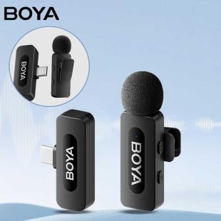 Boya Wireless Microphone System with USB-C Connector