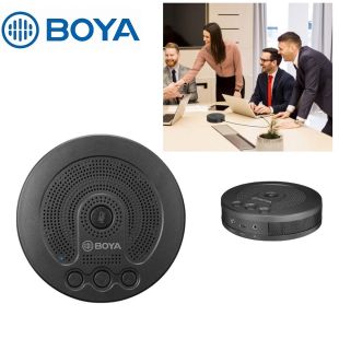 ميكروفون قابل للشحن بمكبر صوت مدمج من Boya