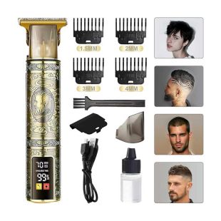 ماكينة تشذيب اللحية اللاسلكية القابلة للشحن