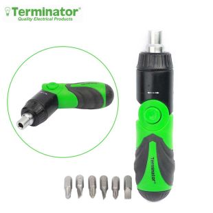 Terminator 6-in-1 Ratchet Screwdriver Set