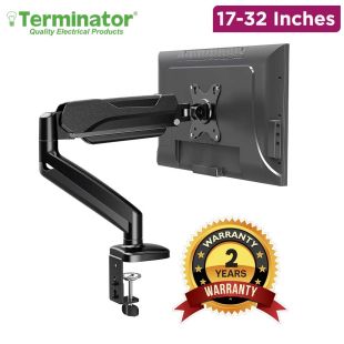 Spring Arm Single Monitor 17 To 32 Inch byTerminator